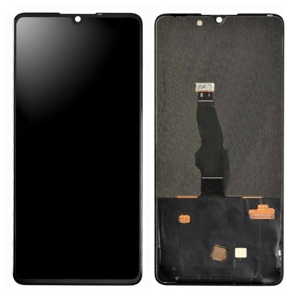 Huawei P30 OLED-Kijelző/OEM/ fekete/