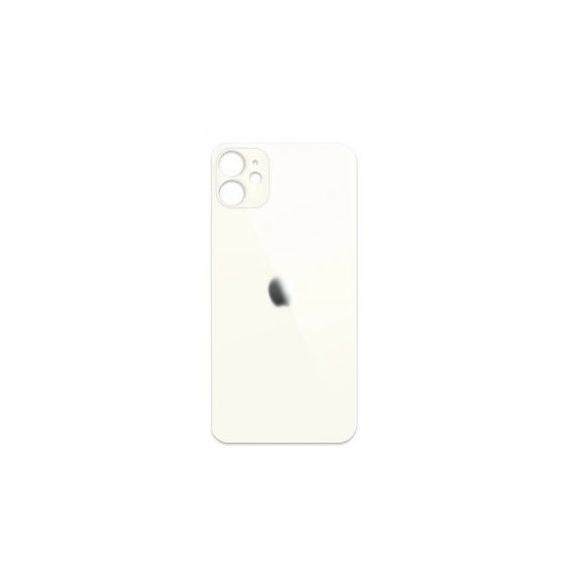 iPhone 11 hátlap (nagy lyukú kamera kivágással) -fehér