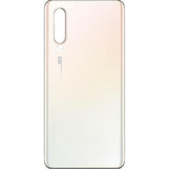 Huawei P30 hátlap fehér/OEM/logo