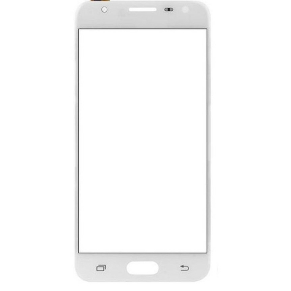Samsung J520 kijelző üveg - fehér